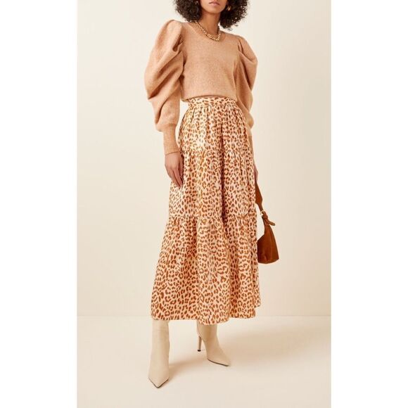 Ulla Johnson Marin 100% wool pullover color: amber Size P (Fits like US2/4) - Picture 1 of 12